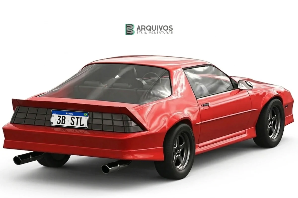 Modelo 3D STL - Chevrolet Camaro Gen 3 — foto 2